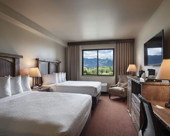 Glacier International Lodge - קליספל - חדר שינה