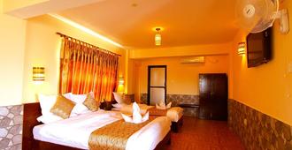 Hotel Splendid View - Pokhara - Schlafzimmer