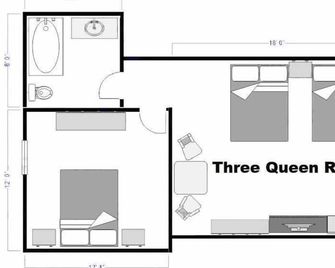 City Center Motel - West Yellowstone - Floorplan