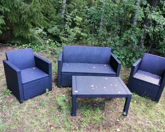 Apartment by the park - Imatra - Patio