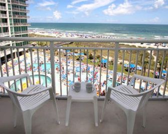 Units at Avista Resort by Elliott Beach Rentals - North Myrtle Beach - Balcony
