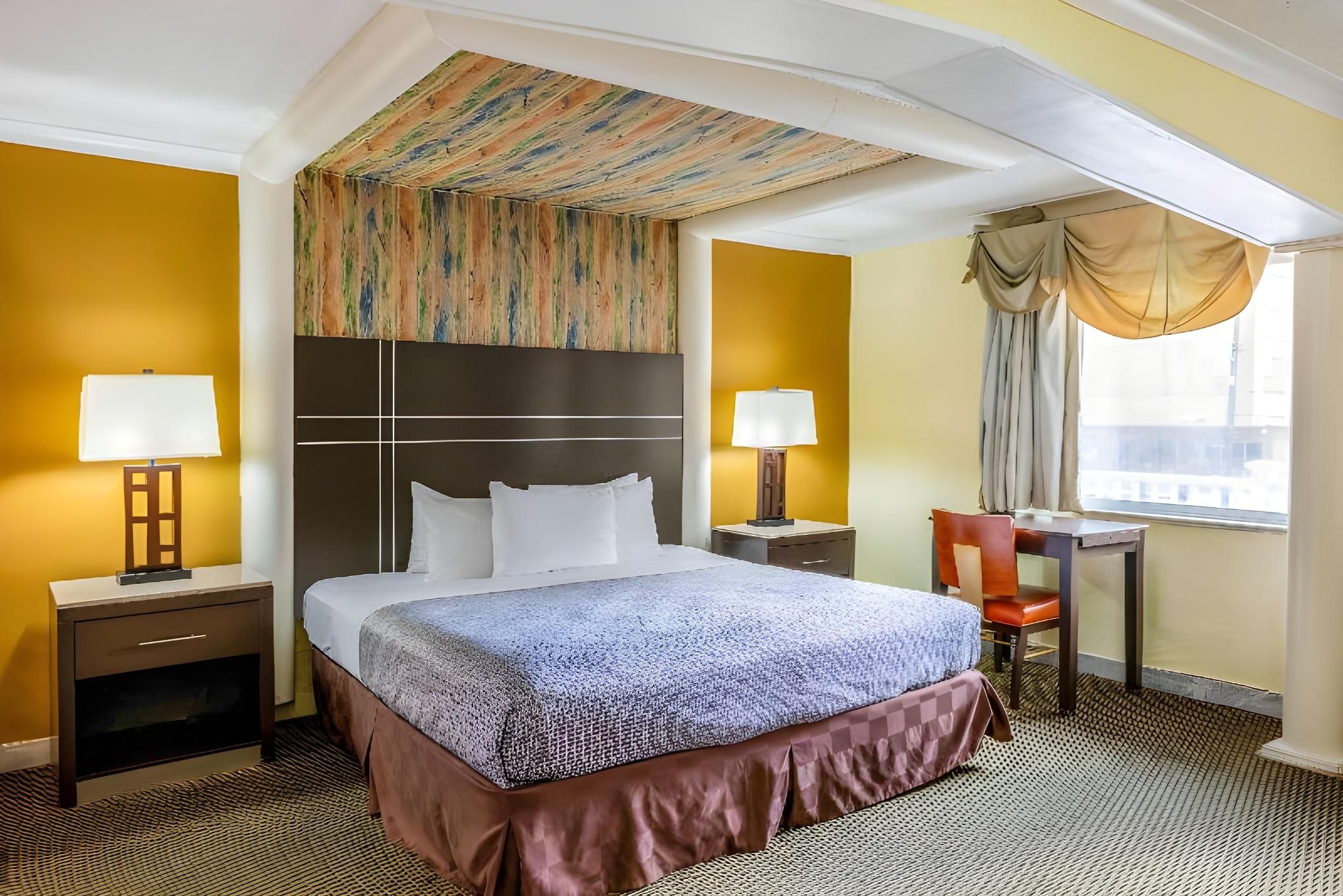 آك لودج باي بيتش آند بوردووك - اتلانتيك سيتي - غرفة نوم