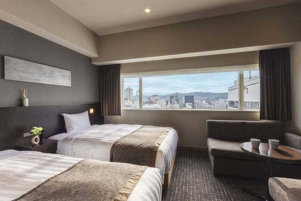 Hiroshima Washington Hotel - הירושימה - חדר שינה