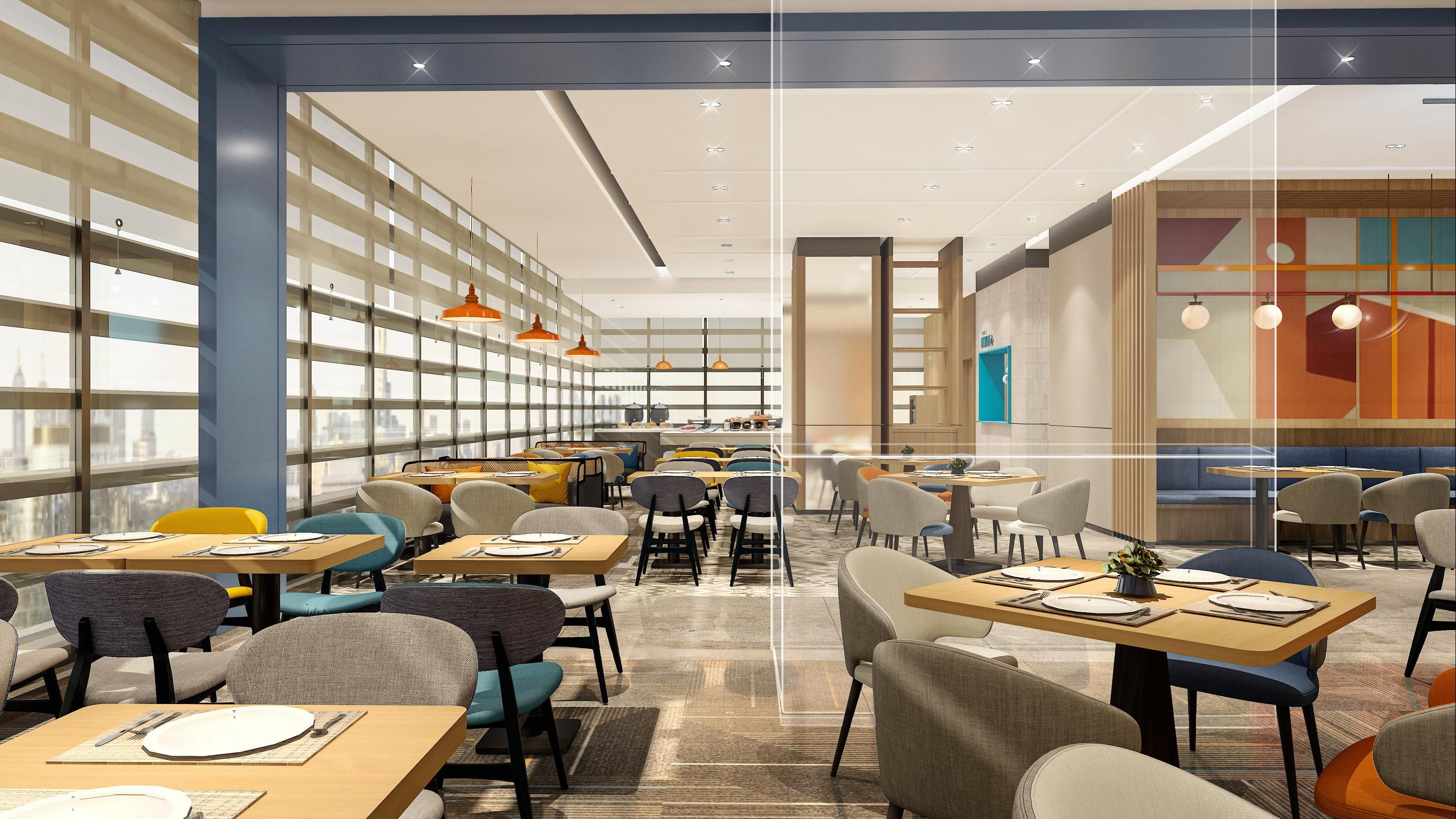 Holiday Inn Express Chongqing Caiyun Lake By IHG - צ'ונגקינג - מסעדה