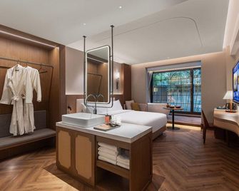 Shanghai Jiading Villa Garden Hotel - Shanghai - Bedroom