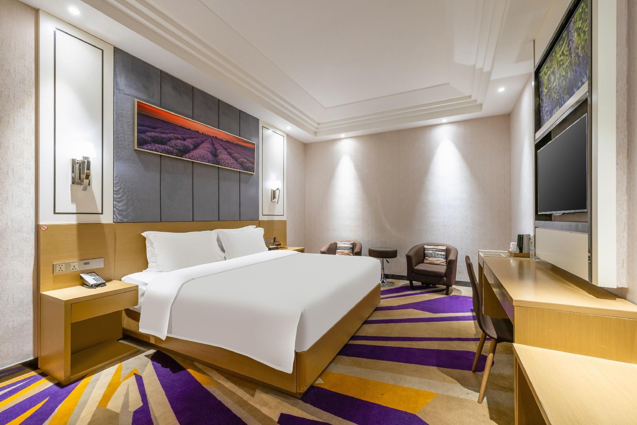 Lavande Hotel (Tianjin Xihu Road) - تيانجين - غرفة نوم
