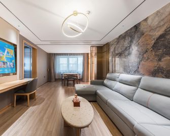 Orange Hotel (Langfang Citizen Service Center) - Langfang - Wohnzimmer