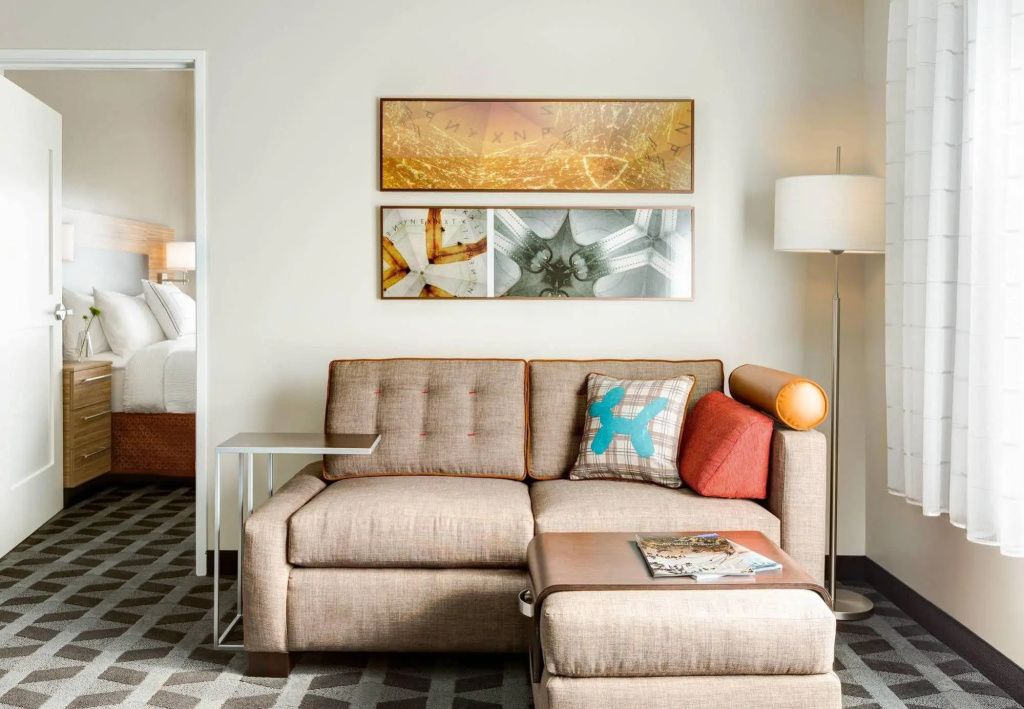 TownePlace Suites by Marriott San Mateo Foster City - Foster City - Sala de estar