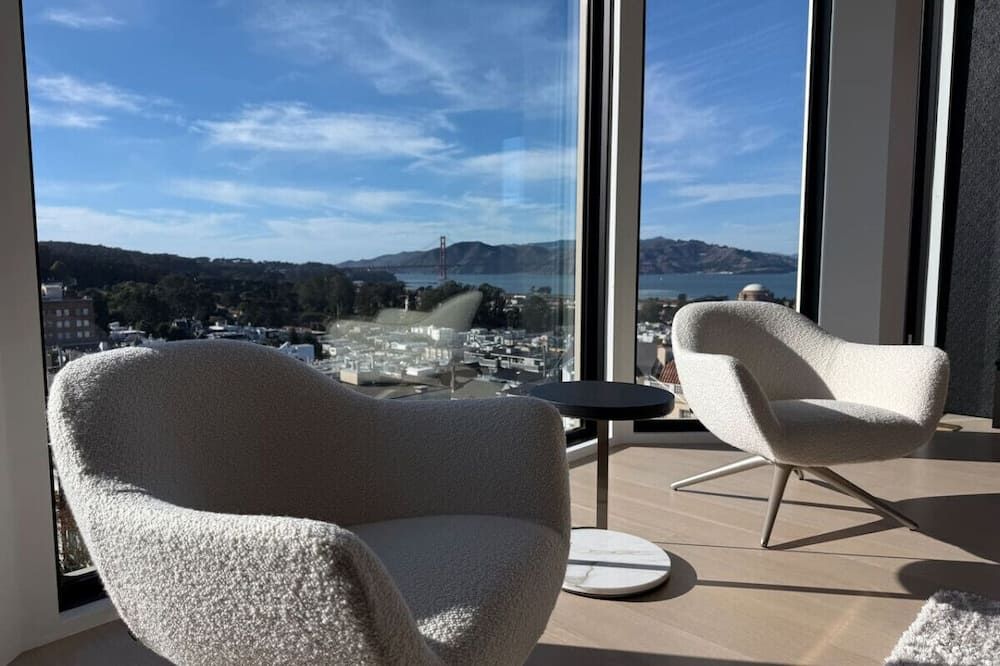 Pac Heights Mansion w/ Grand Golden Gate Views - São Francisco - Varanda