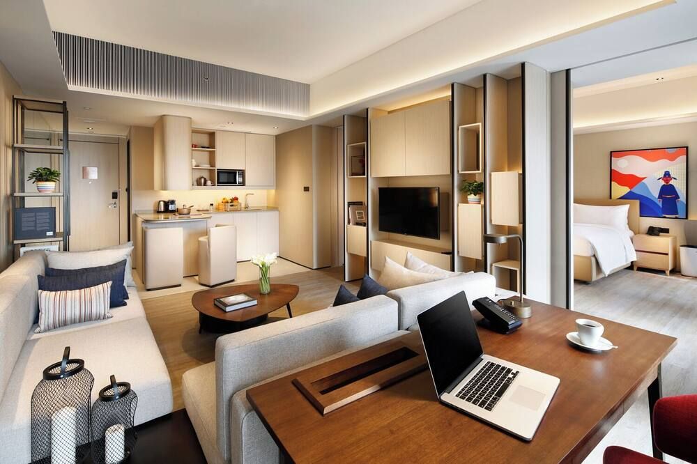 أرتيزين هابيتات دونجزيمين بيجين - بكين - غرفة معيشة