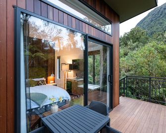 Rainforest Deluxe - Franz Josef Glacier - Balkon