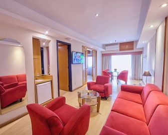 ساوث أمريكان كوباكبانا هوتل - ريو دي جانيرو - غرفة معيشة