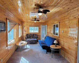 Cabin on Norway Lake, 2 bedroom/sleeps 6 - Pine River - Sala de estar