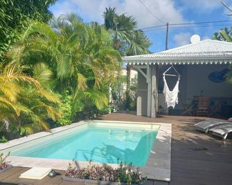 Courbaril villas, Two bungalows with private pools and sea view - Saint-Louis - Piscina