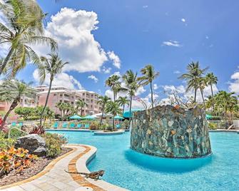 Elysian Resort Condo with 3 Balconies and Amenities! - Saint Thomas Island - Pool