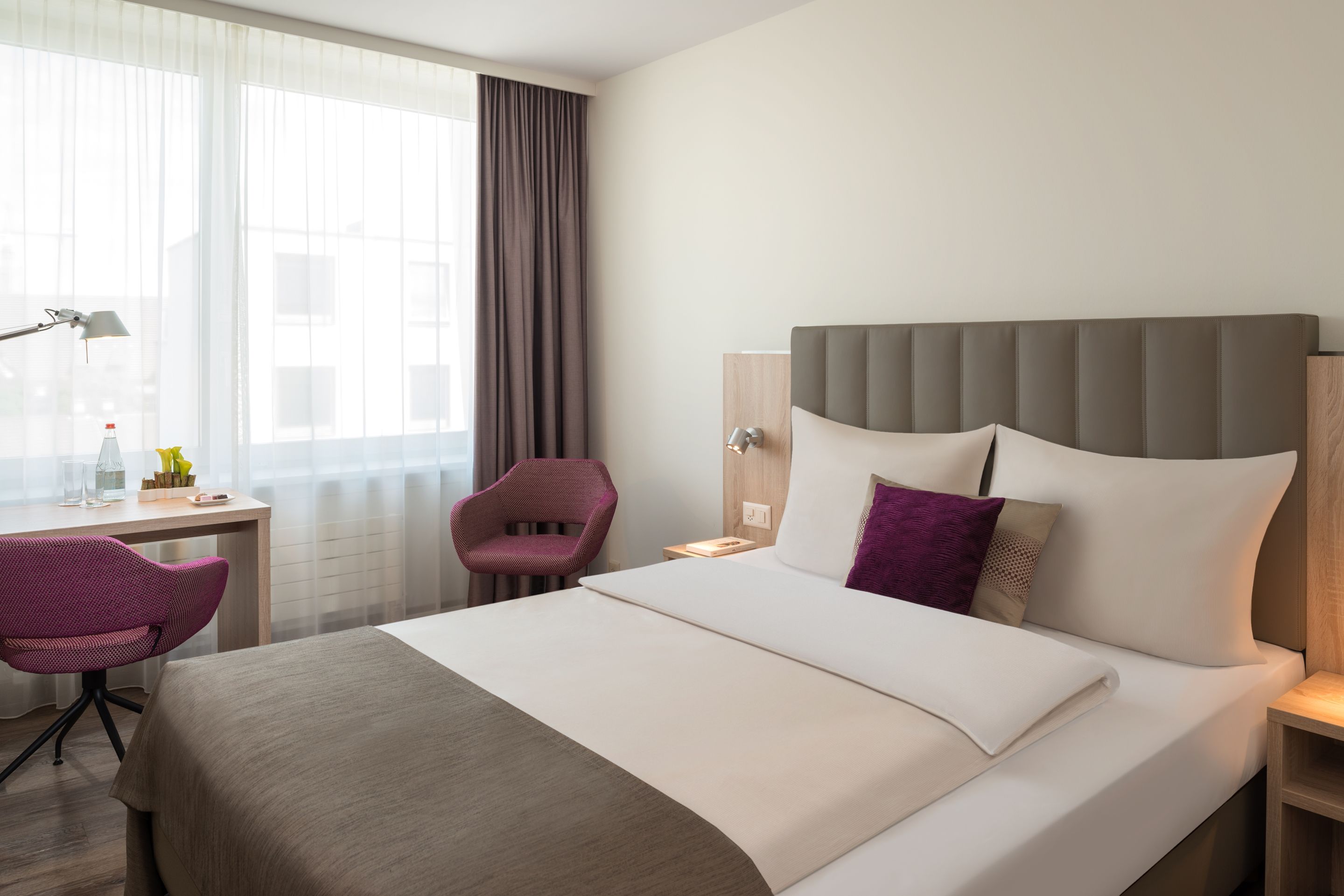 Dorint An der Messe Basel - Basel - Bedroom