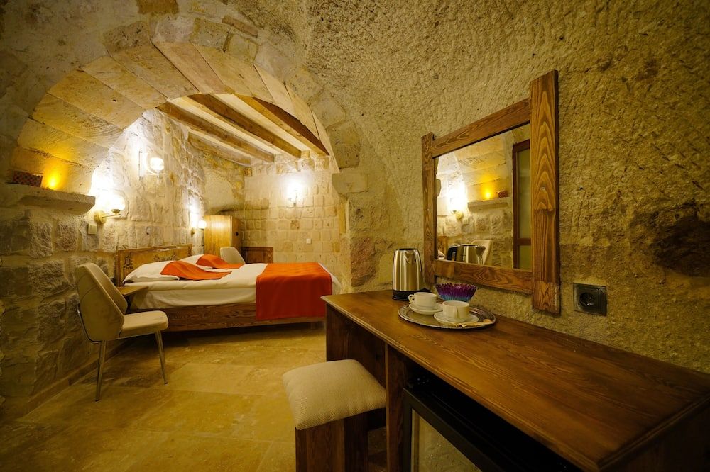 Vezir Cave Suites - גורמה - חדר שינה