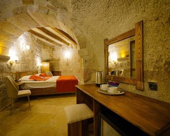 Vezir Cave Suites - גורמה - חדר שינה