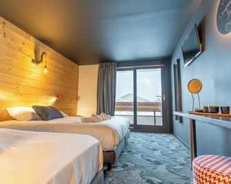 أوتل لو كريستال لودج تيريزين - سان-شافري - غرفة نوم