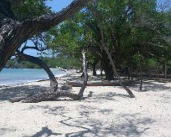 Isla Fuerte House on white sandy beach - Puerto Limón - Playa