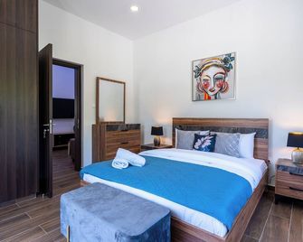 Aura 2-Bedroom Apartment in Larnaca - Larnaca - Bedroom