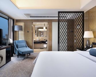 Pullman Shanghai Jing An - שנחאי - חדר שינה