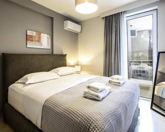 Lis153#51- 1 bedroom apartment with amazing city view - Kallithéa - Bedroom