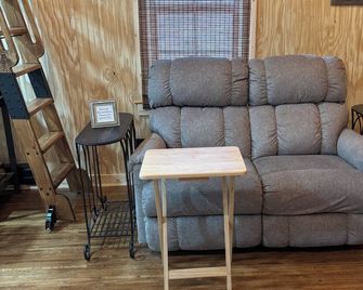 Abby's Oasis. 1 BR, 1B tiny house with extra sleeping loft - Union - Living room