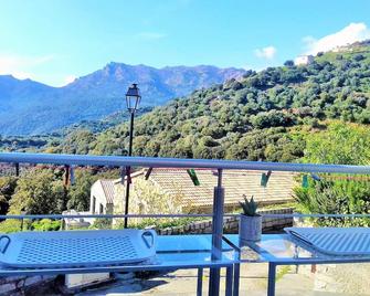 beautiful comfortable accommodation in traditional stone house - Santa-Maria-Figaniella - Balcón