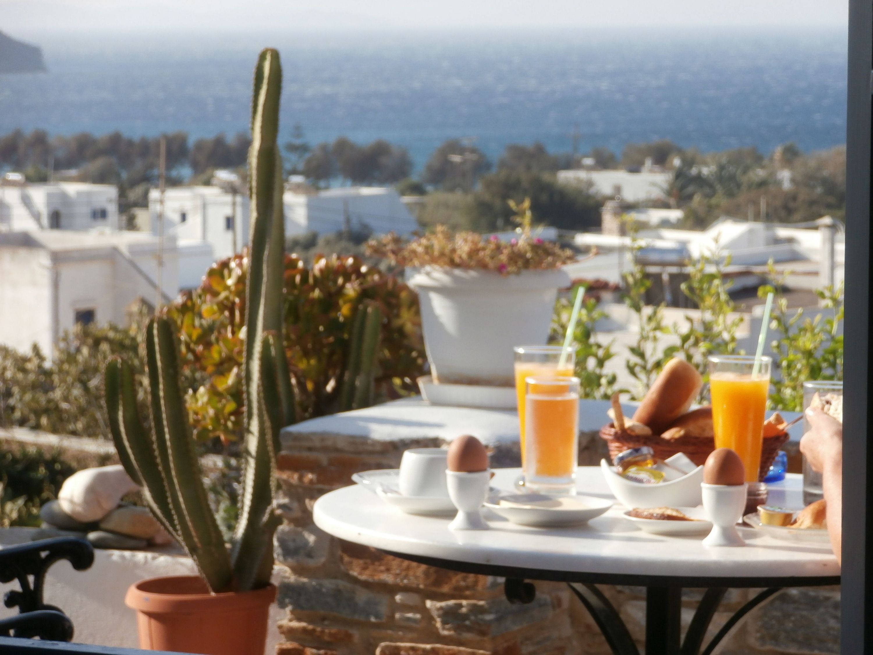 Galini Bungalows - Kionia - Balkon