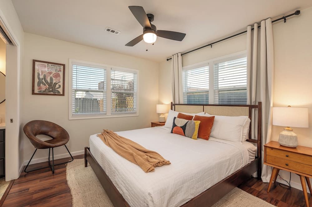 Sdsu Central Cozy Casita - Fast Wi-Fi - Walkable - סן דייגו - חדר שינה