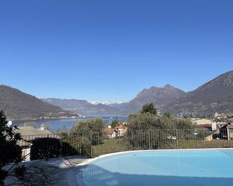 Sun Lake Iseo apartment - Sale Marasino - Pool