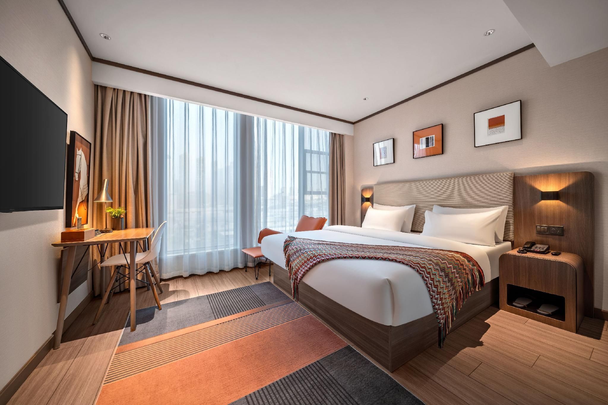 Atour Hotel Chongqing West Station - تشونغتشينغ - غرفة نوم