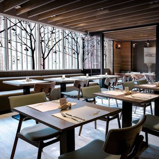 Restaurant view of Changyu Hotel