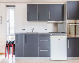 Sportsby Vejen - Danhostel, huse og lejligheder - Vejen - Keuken