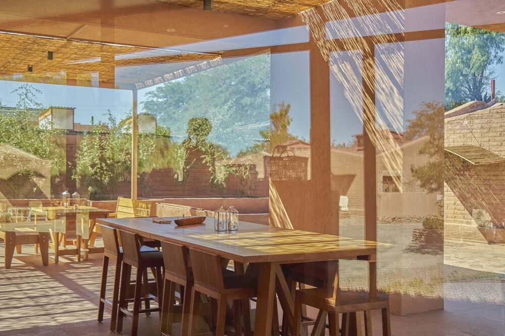 هوتل لا كاسا دي دون توماس - سان بيدرو دي اتاكاما - شرفة مرصوفة