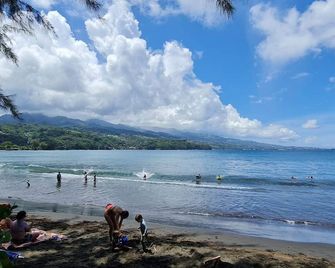 Sweet little studio by the sea in a family area surrounding. - Punaauia - Strand