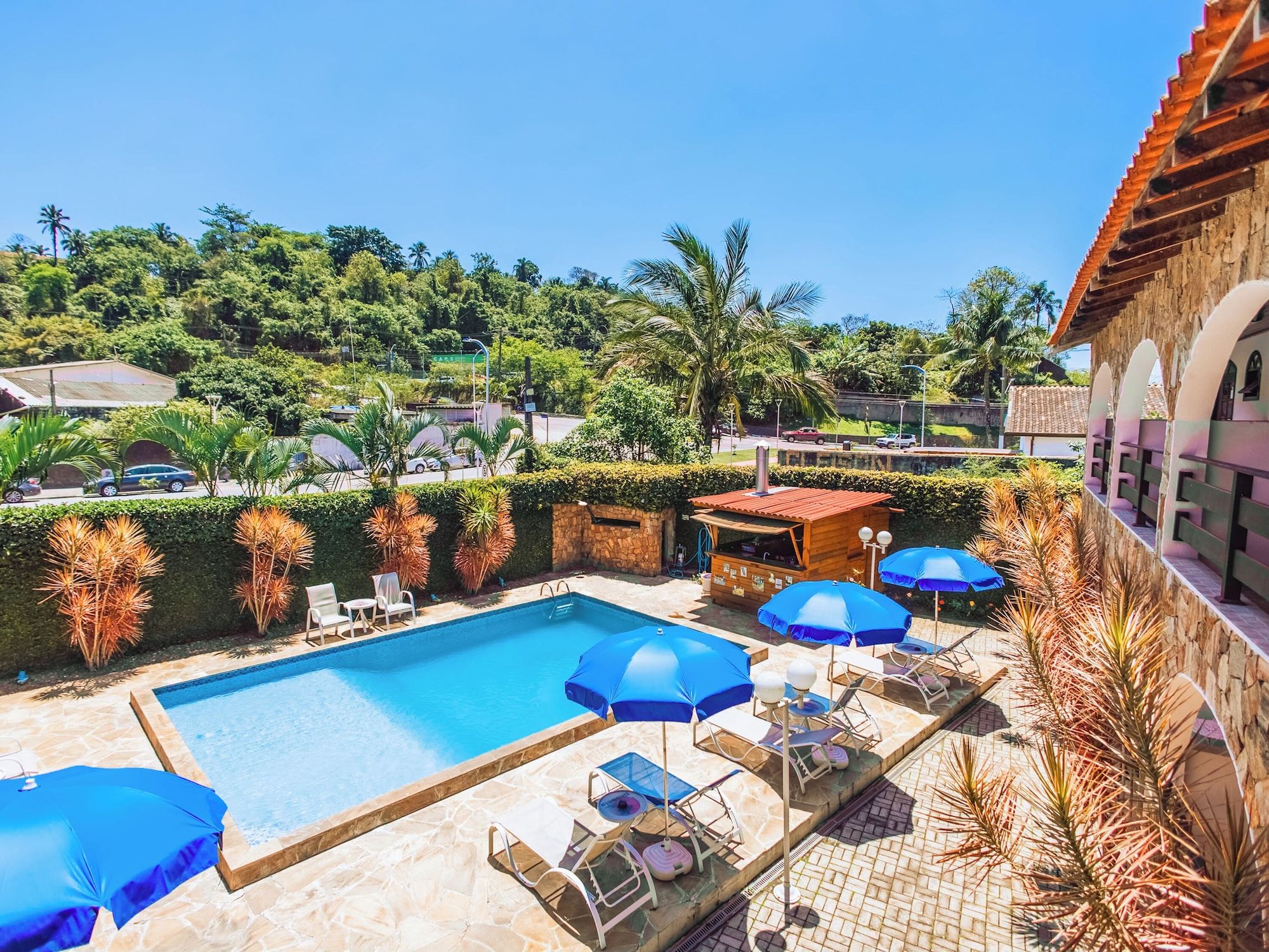 فيلين بوسادا كاسا دي بيدرا إلهابيلا - إلهابيلا - حوض السباحة