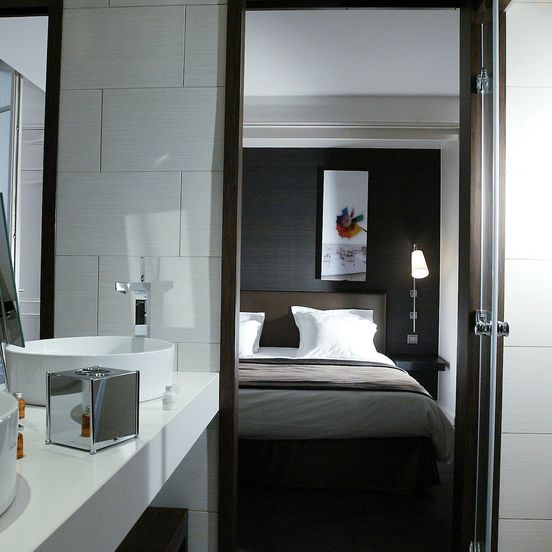 Bathroom view of Hotel Duo