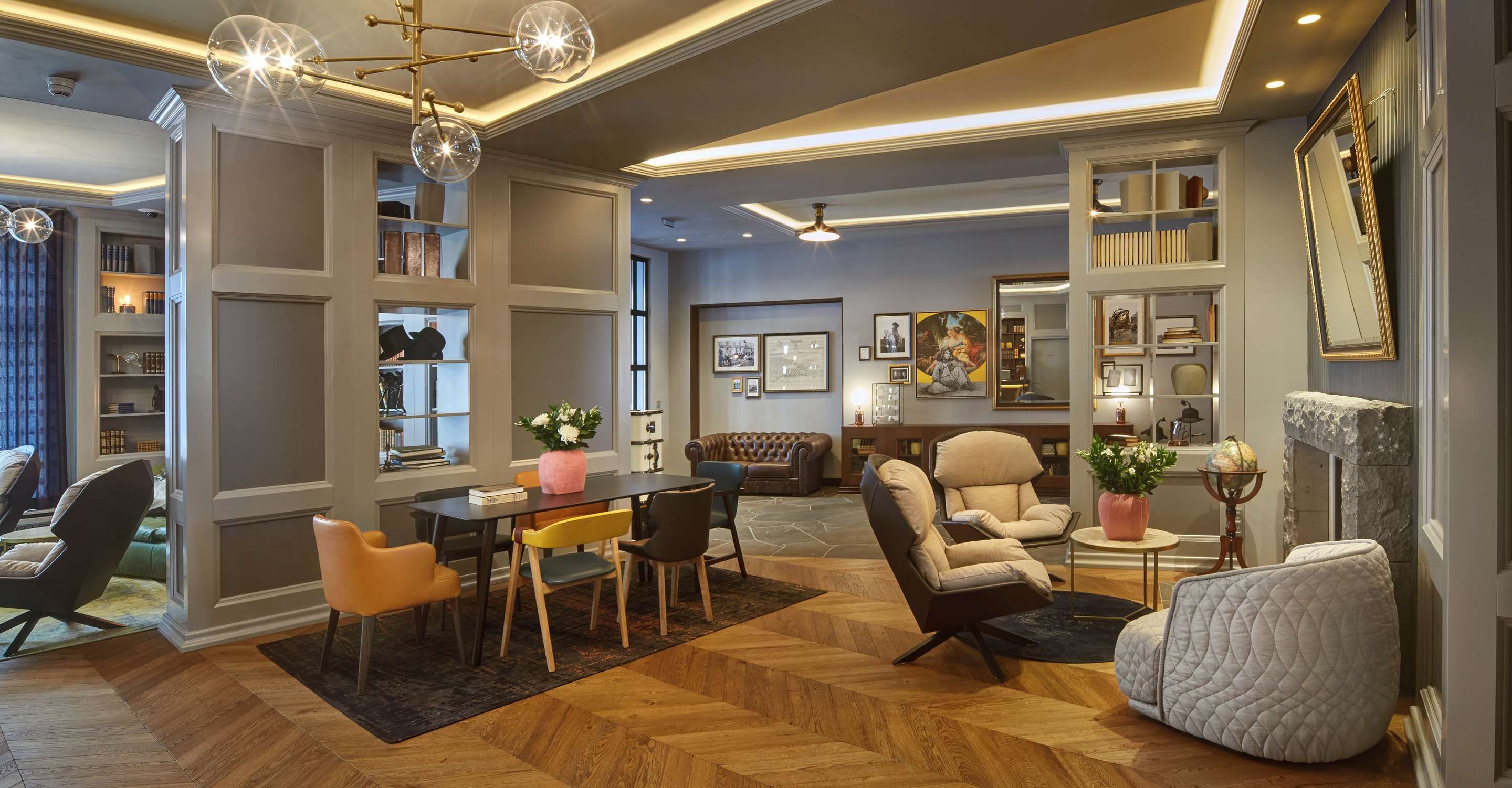 Lounge view of Reykjavik Konsulat Hotel, Curio Collection by Hilton
