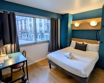 greet hotel Grenoble Centre Gare - Grenoble - Bedroom