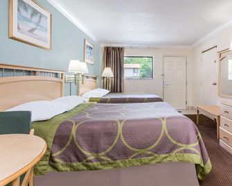 Super 8 by Wyndham Ft Walton Beach - Fort Walton Beach - Schlafzimmer