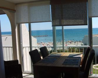 Luxury apartment direct beach and pool - Palavas-les-Flots - Balcony