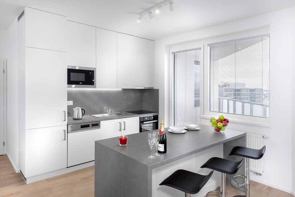 سيتي ويست أبارتمنتس - براغ - مطبخ