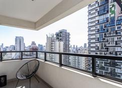 Predio completo ao lado da Faria Lima - KASA - Sao Paulo - Balkon