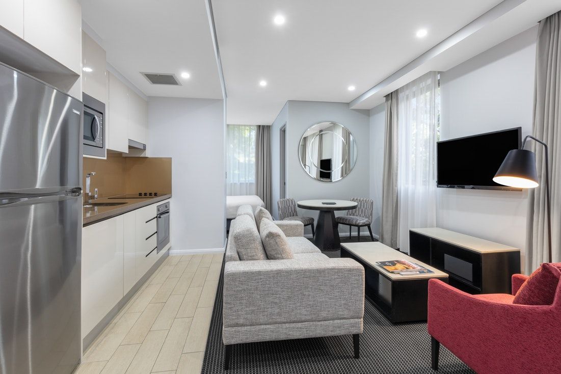 Meriton Suites North Ryde - North Ryde - Slaapkamer