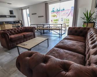 Domaine du Moulinel 28 people indoor swimming pool 7 km from the beach - Saint-Josse - Sala de estar