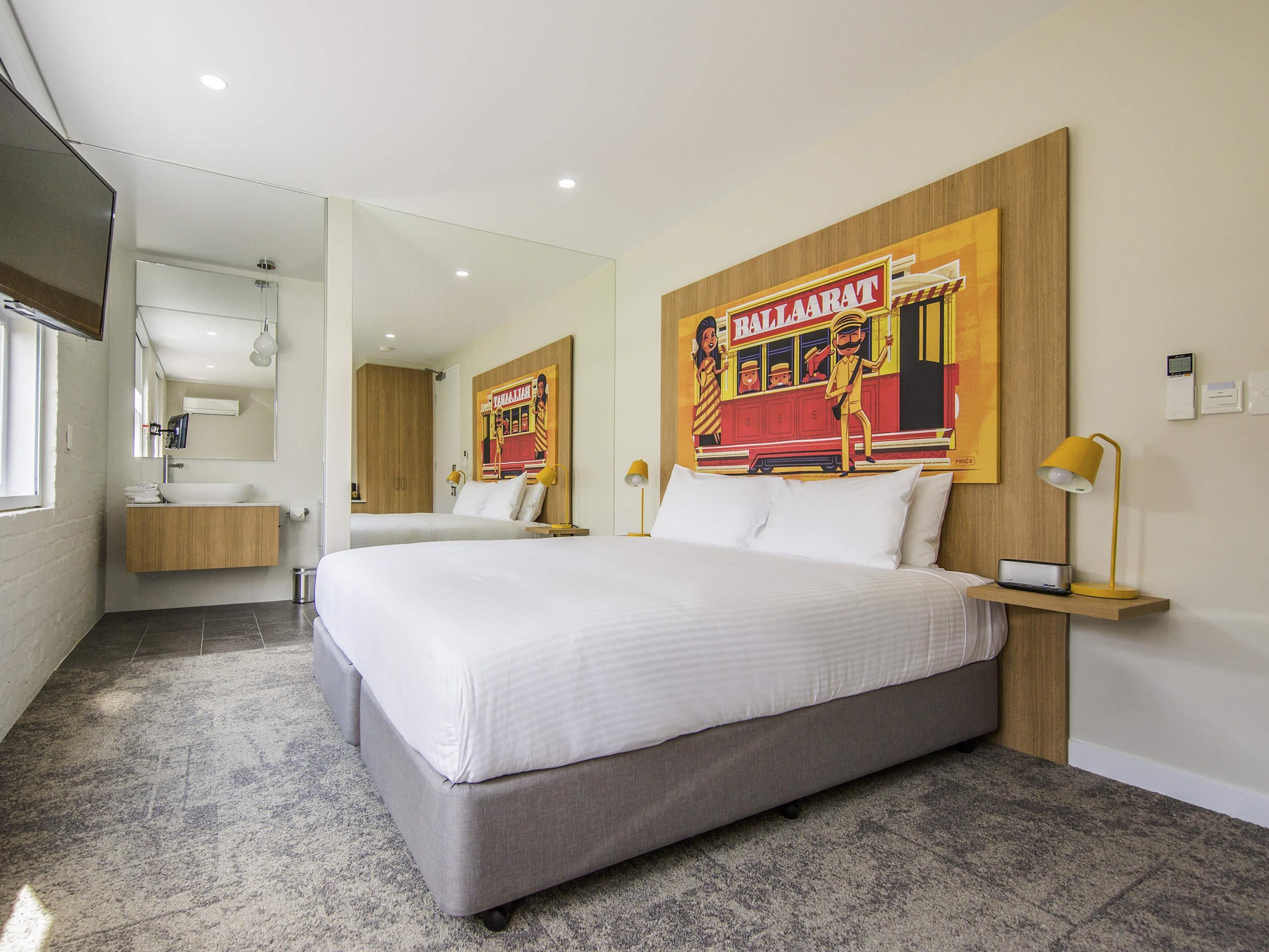Mercure Ballarat - Hotel & Convention Centre - באלארט - חדר שינה
