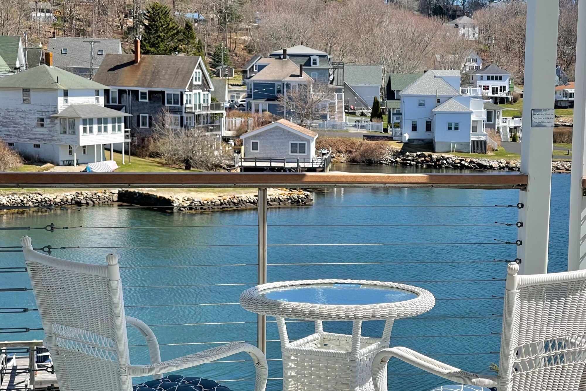 Harborage Inn on the Oceanfront - Boothbay Harbor - Balcon