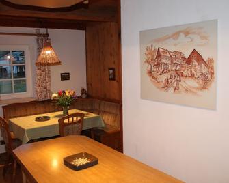 Cozy vacation apartment at the foot of the Kleiner Zschirnstein - Reinhardtsdorf-Schöna - Restaurant